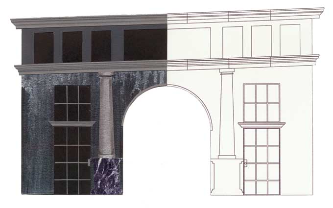 Angels in America Wall Elevation