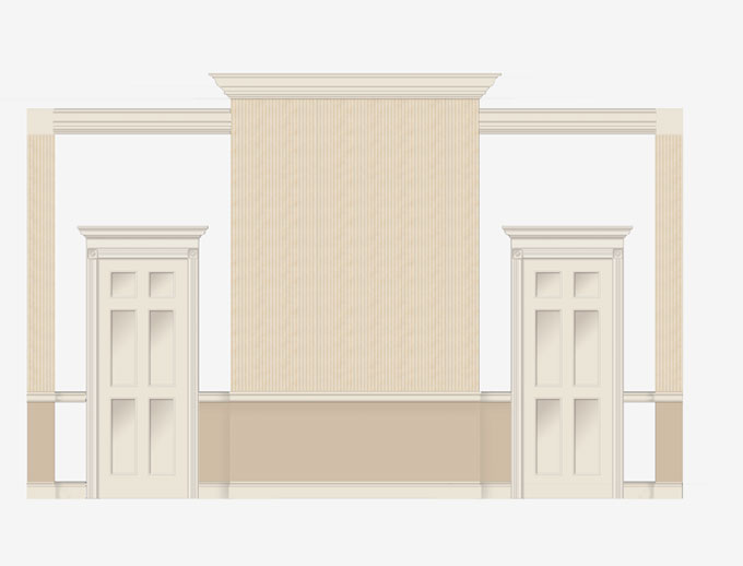 Dining Room Back Wall