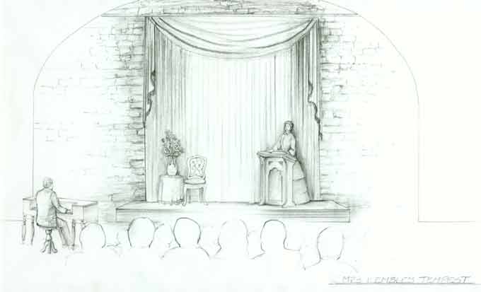 Fanny Kemble Drawing