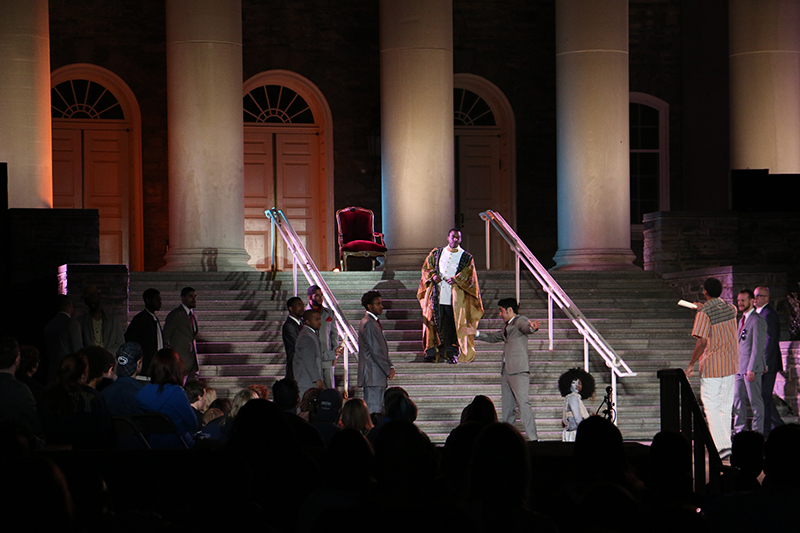 In Front of the Senate