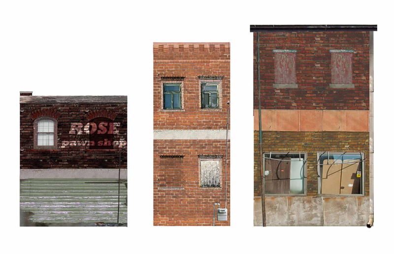 Surround Buildings Paint El