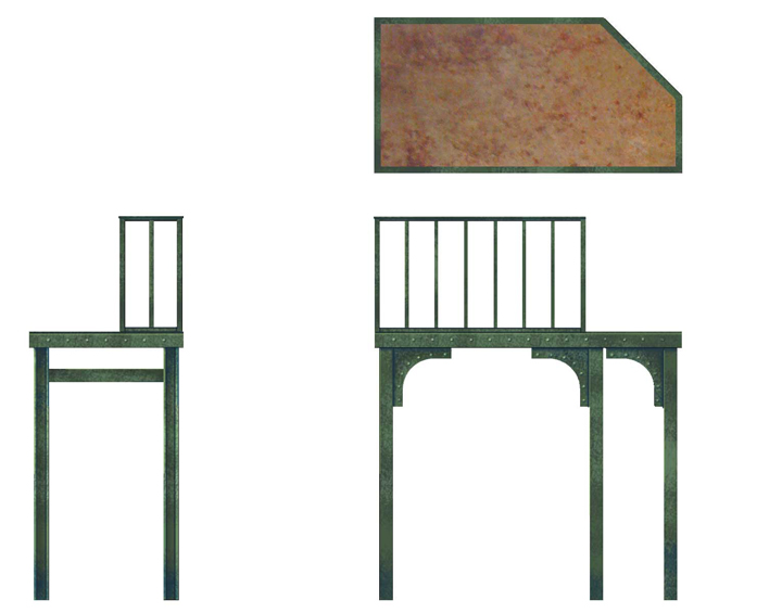 Platforms Paint elevation